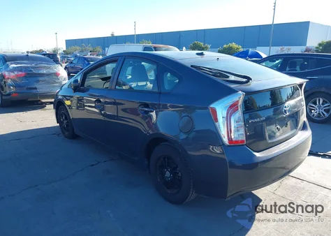 2014 Toyota Prius Three из США, поврежденный, VIN JTDKN3DU6E0394135
